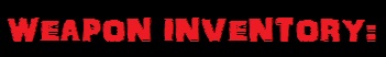Weapon Inventory Banner