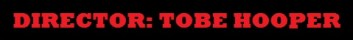 Tobe Hooper Banner